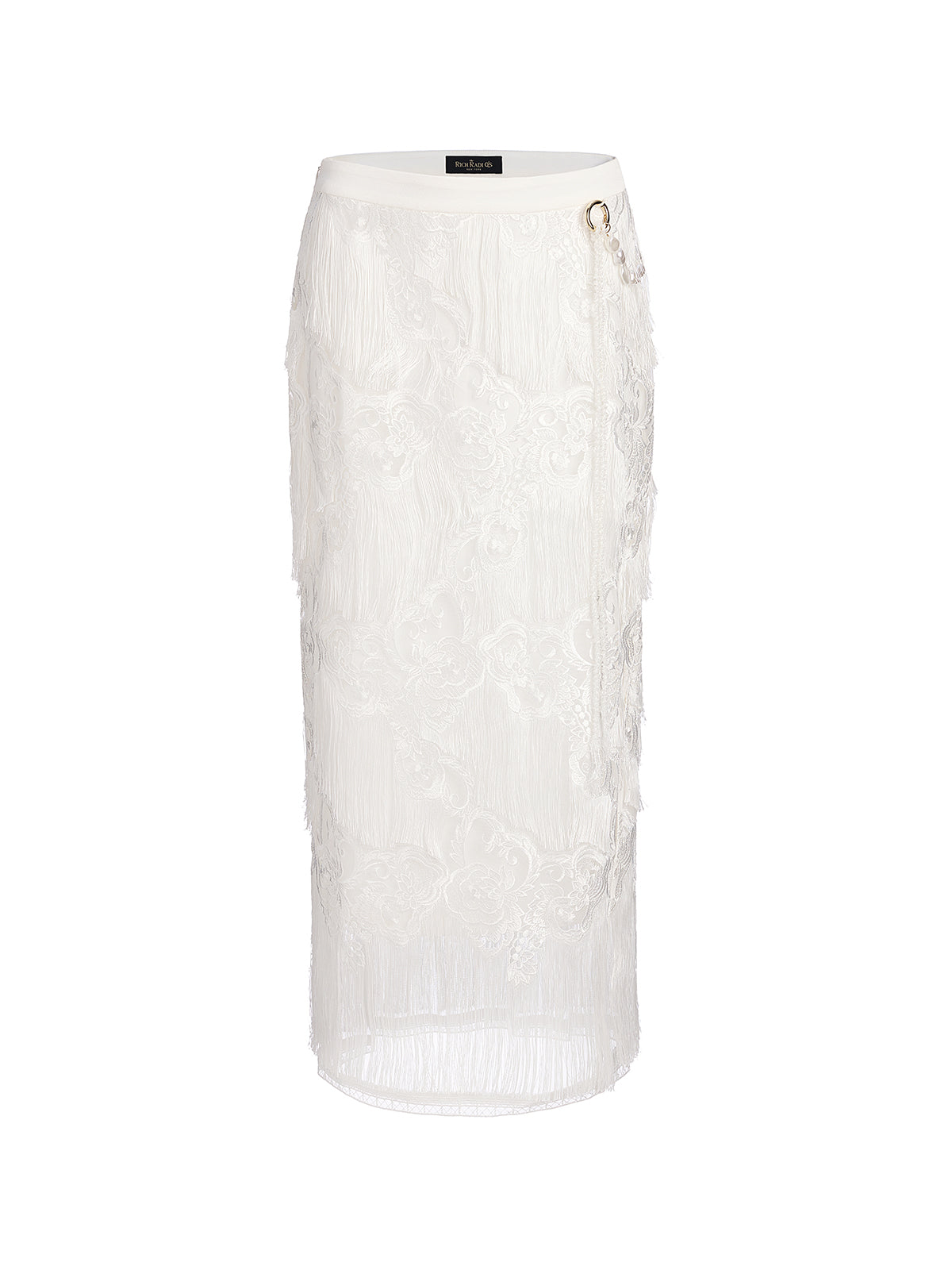Lace Handcrafted Tassel Exclusive Baroque Skirt