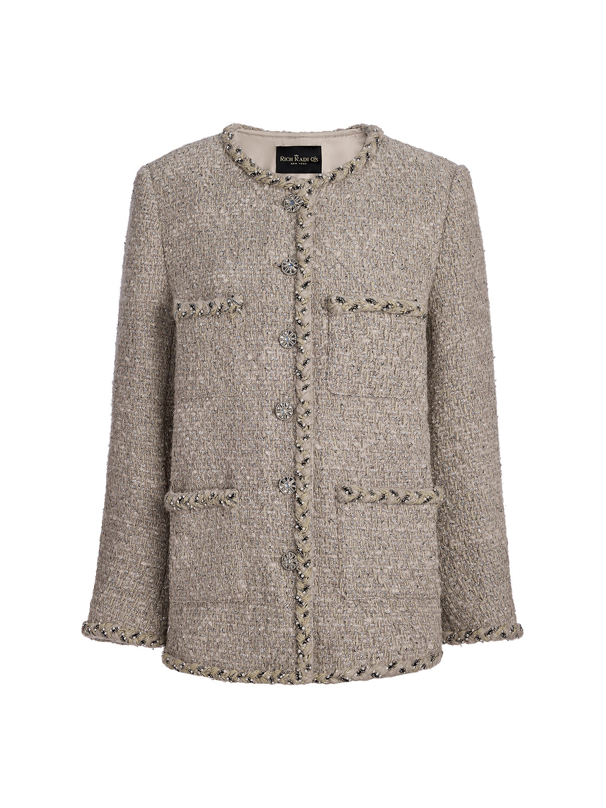 Chic French Tweed Jacket