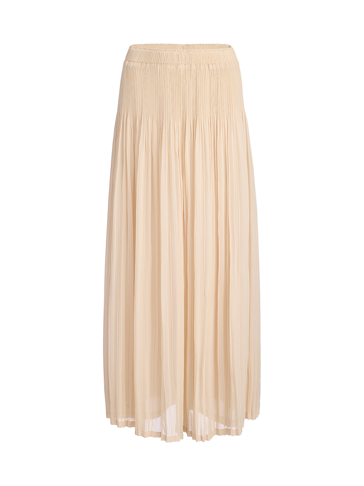 Luxe Pleated Elegant Relaxed Elasticed Pants