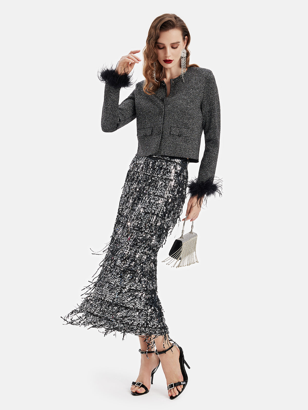 Minimal clothing piece with clean silhouette and soft fabric