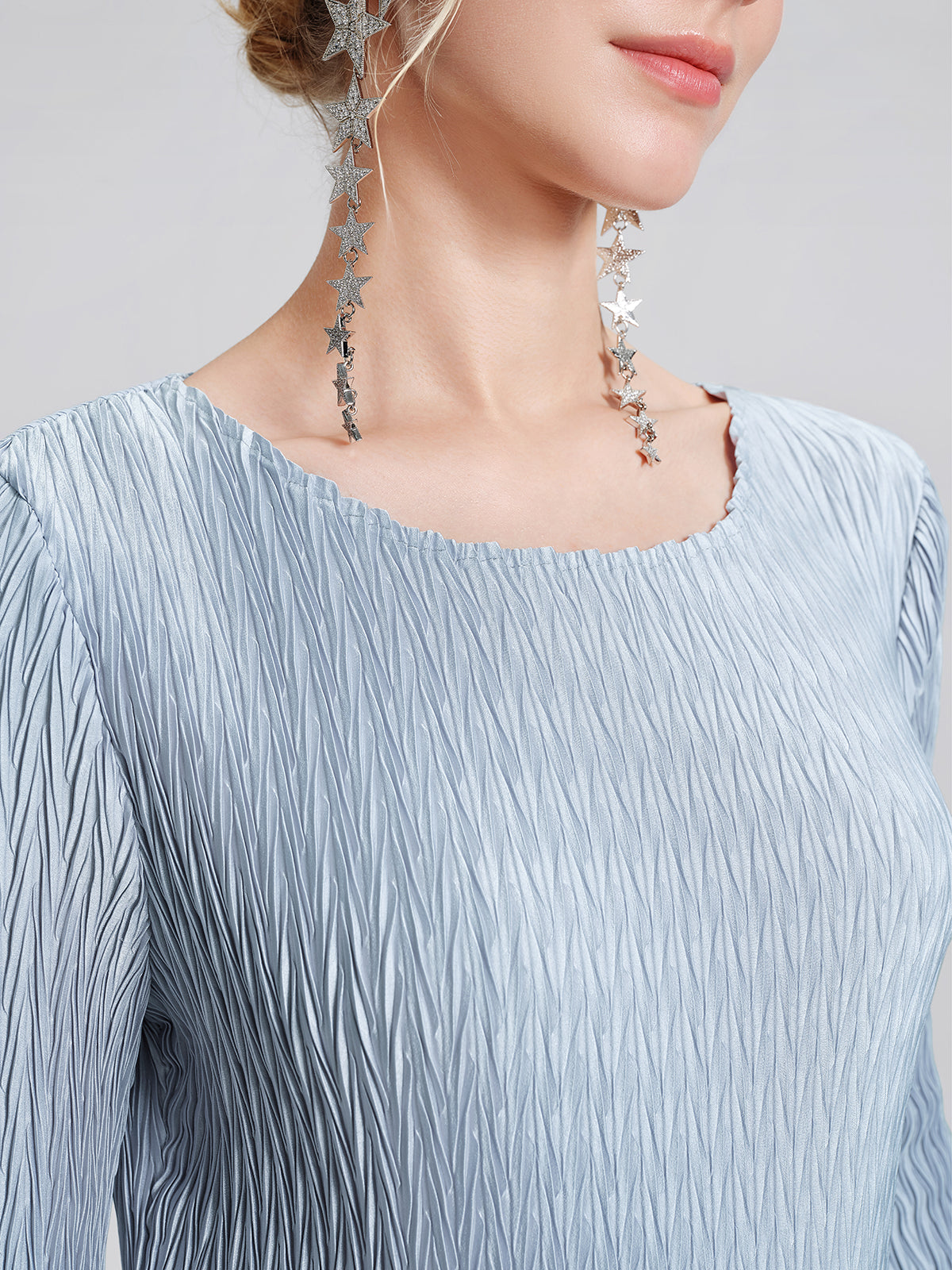 Pleated Sequin Mermaid Set