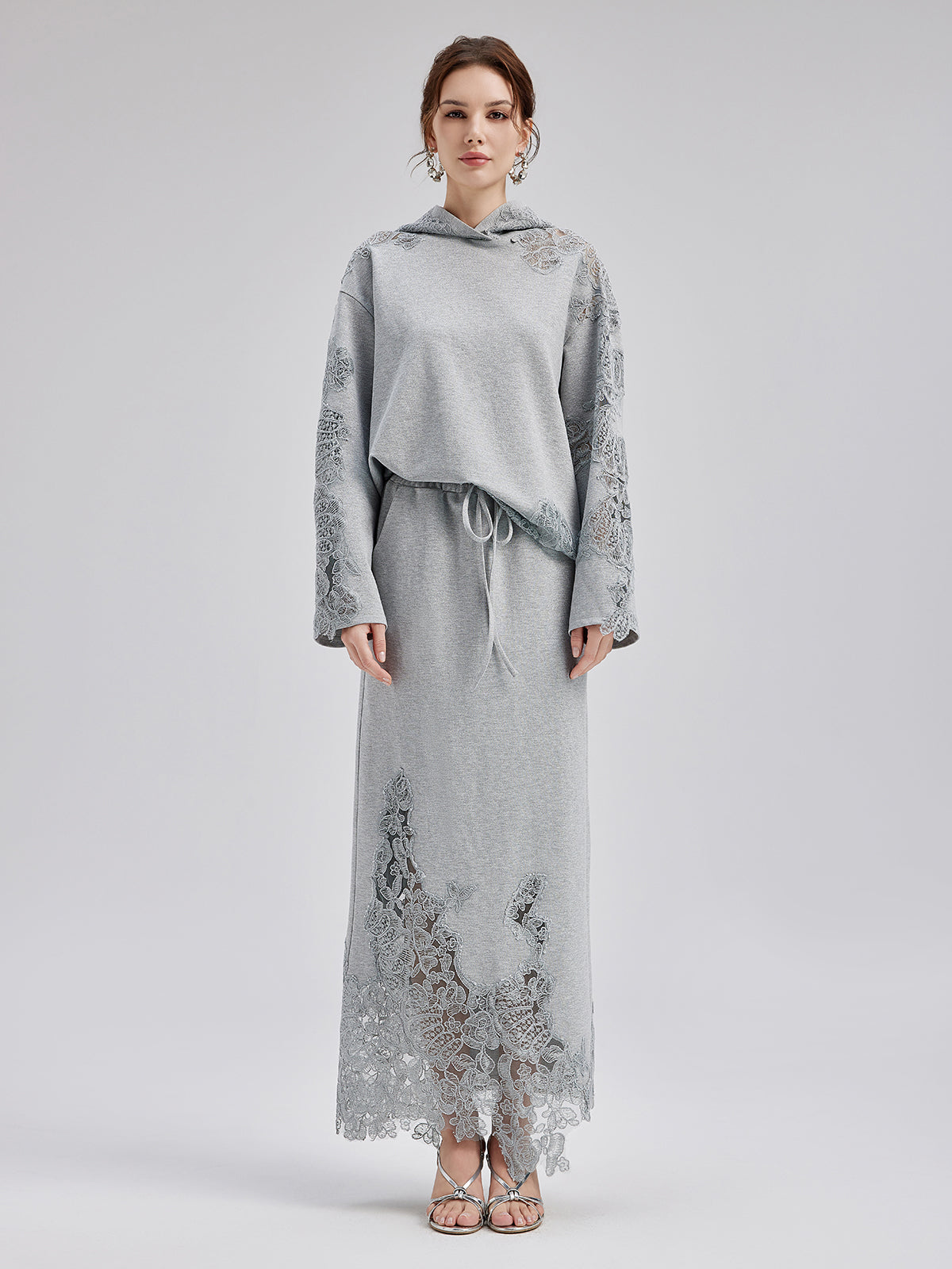 Minimal clothing item with smooth fabric and refined cut