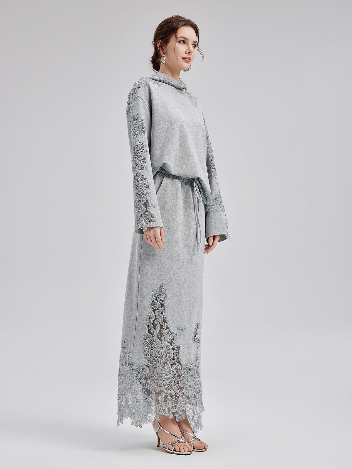 Casual apparel item with soft texture and easy silhouette