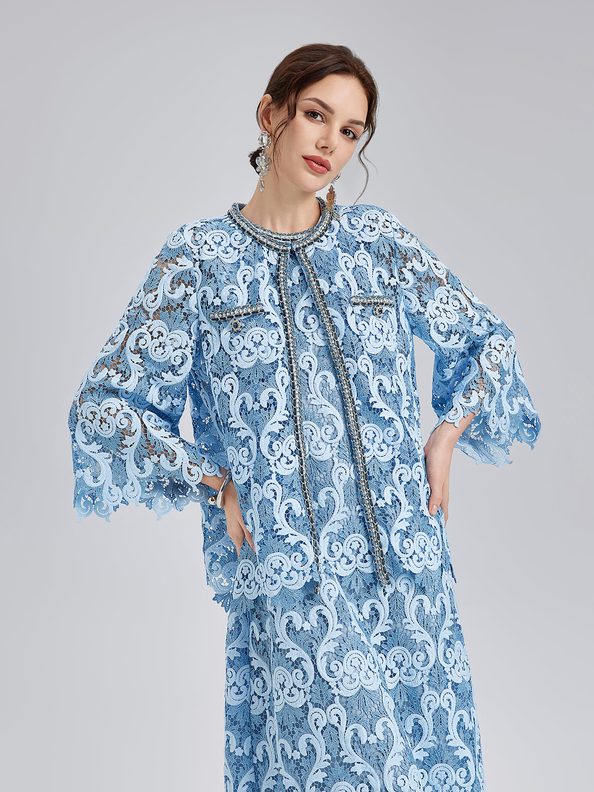 Lightweight clothing piece with relaxed fit and simple design