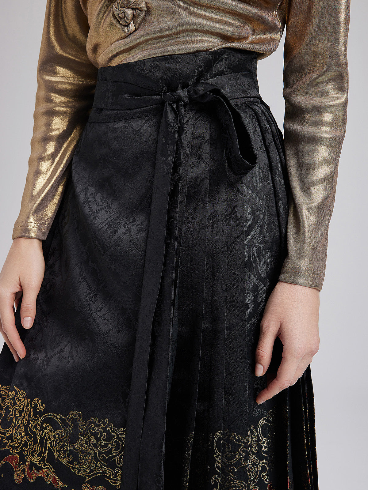 Elegant Chinese Style Mamian Skirt