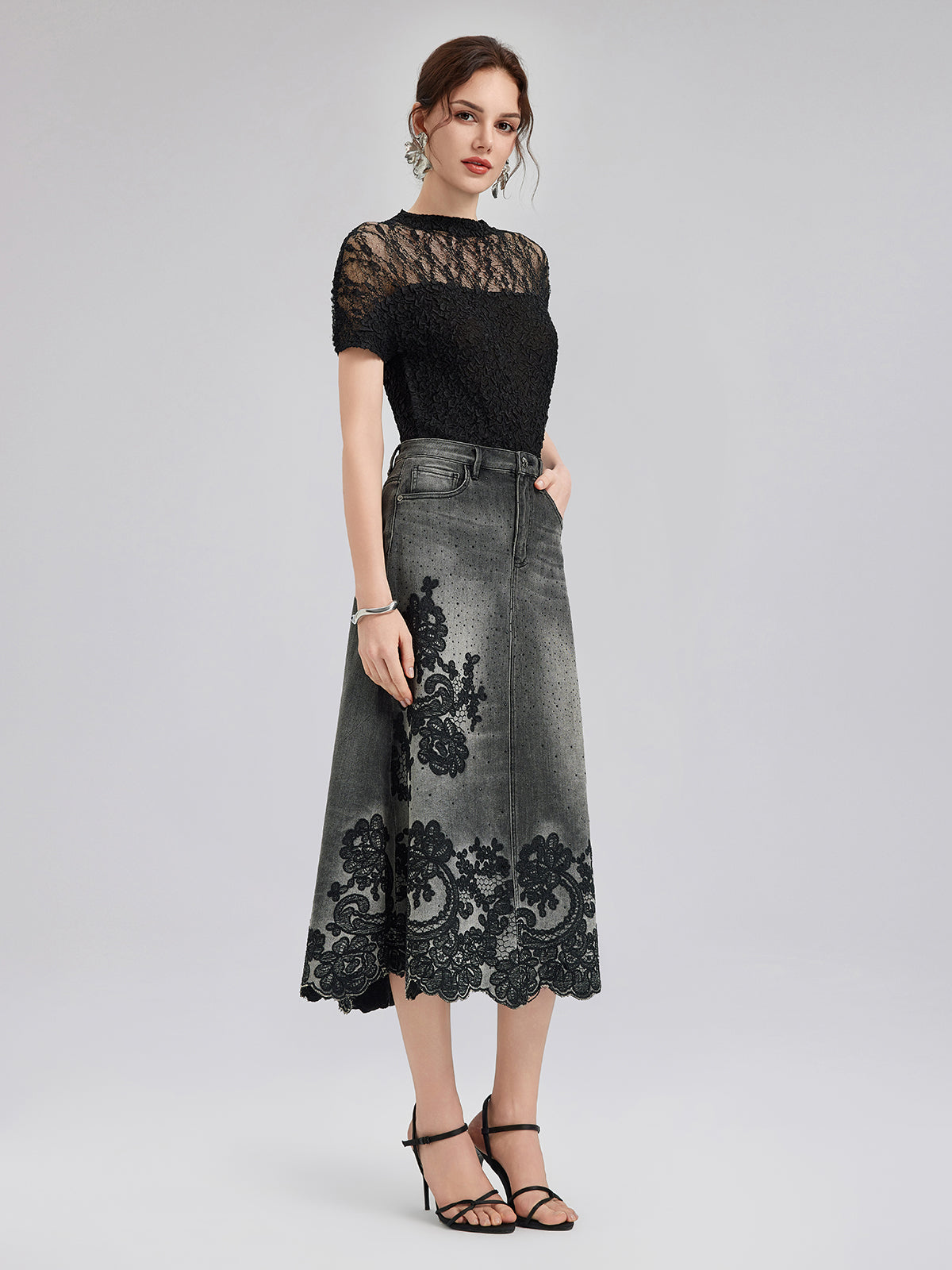 New Arrival Bohemian Pleated Set
