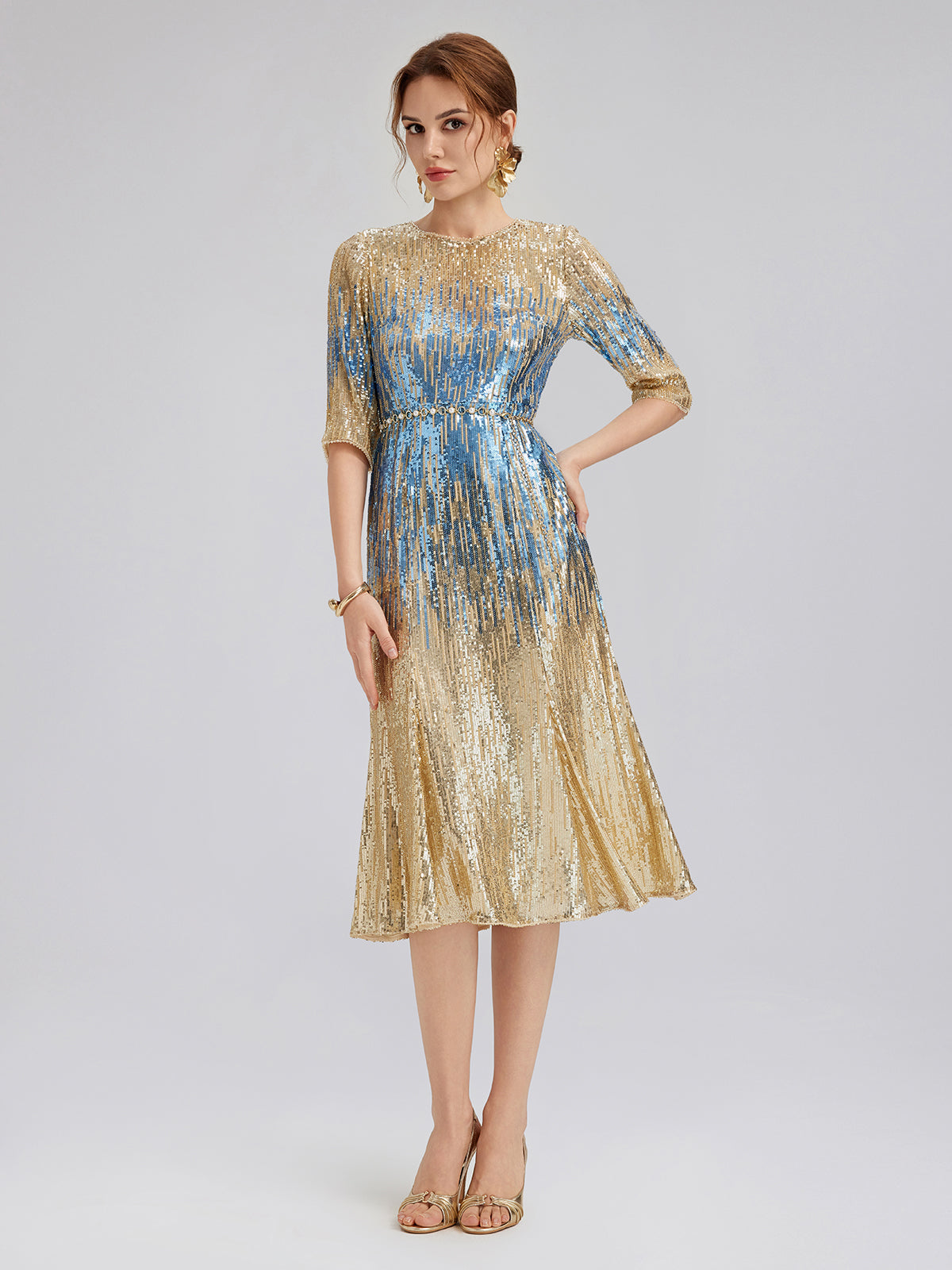 Casual apparel item with soft feel and relaxed fit