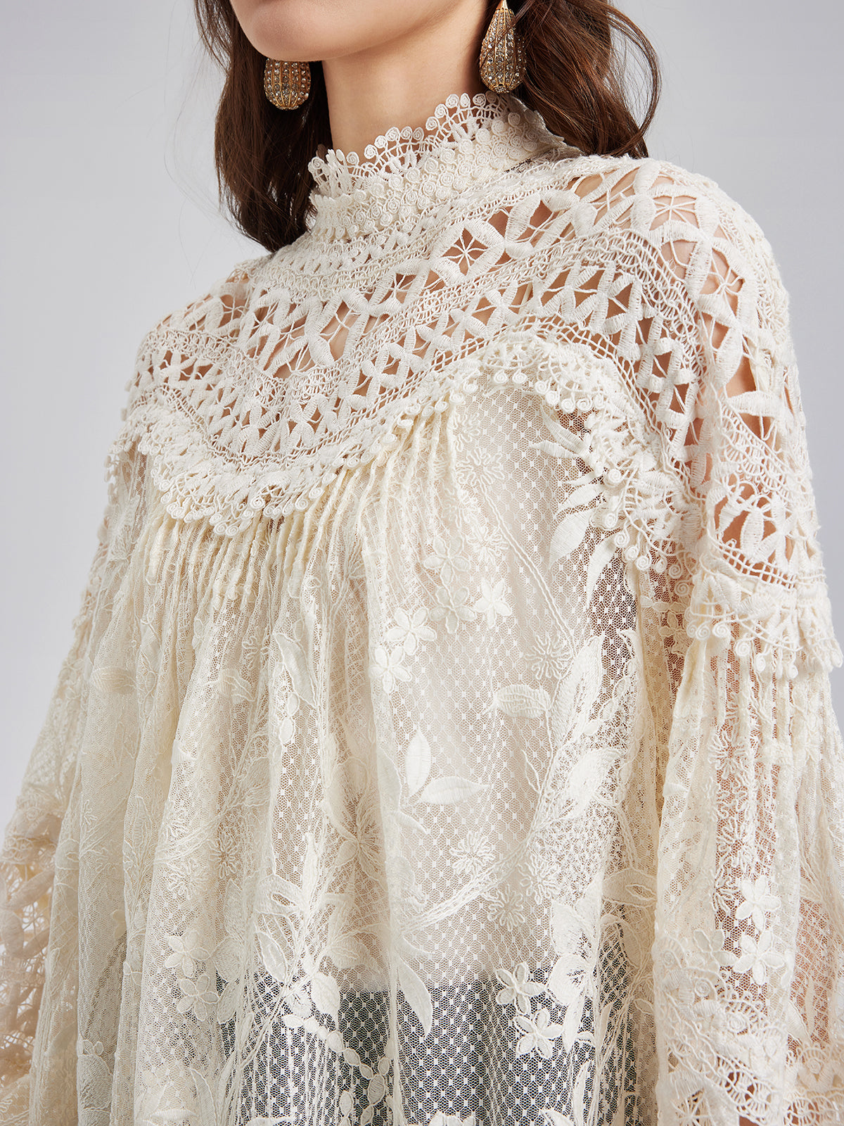 Modern clothing piece with smooth fabric and refined cut
