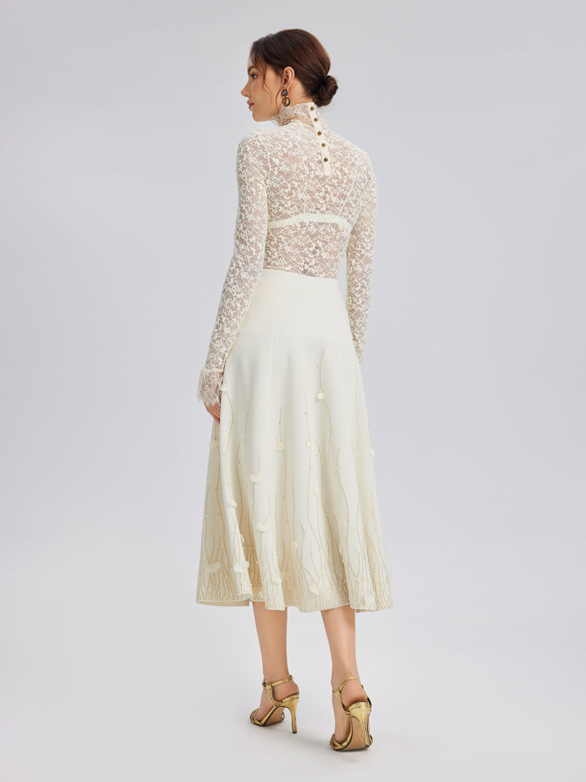 French Lace Pullover Top