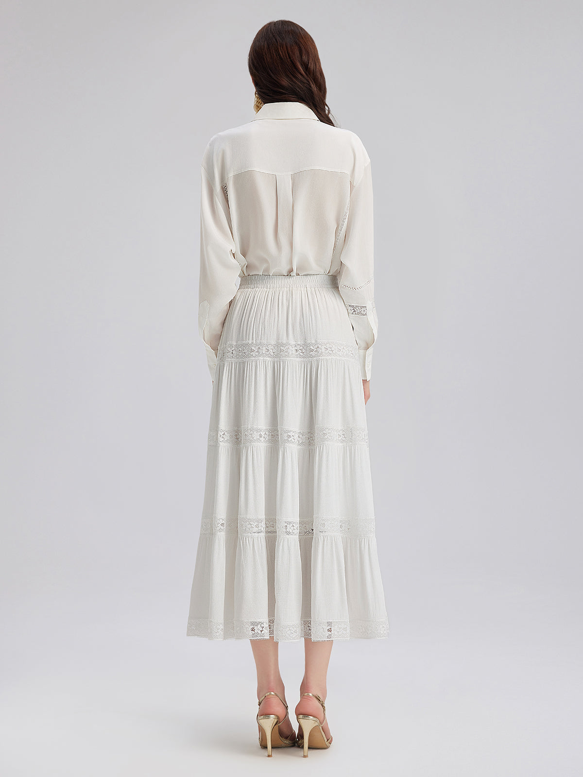 Bohemian Lace Full Skirt