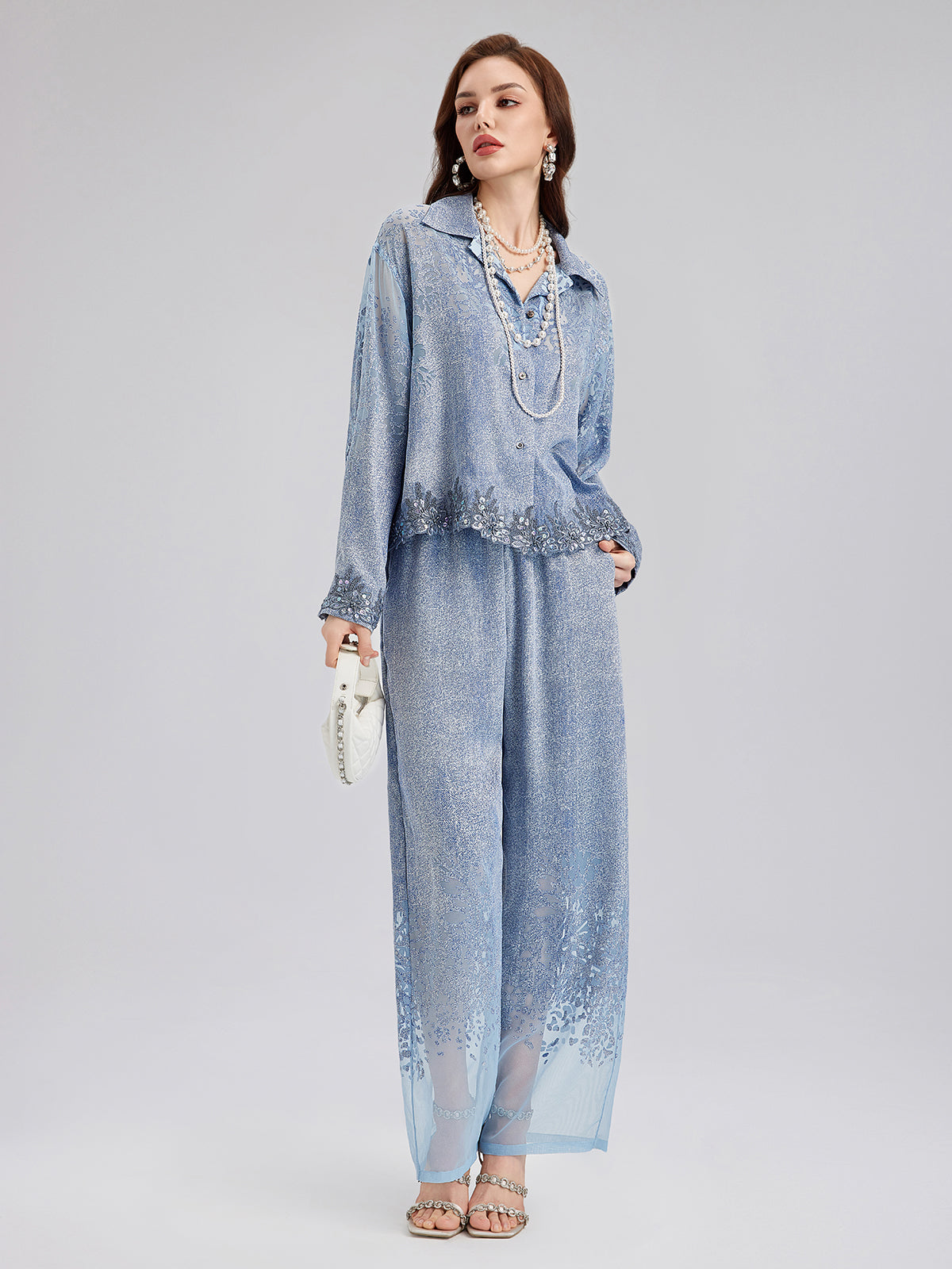 Structured garment with clean silhouette and modern proportions