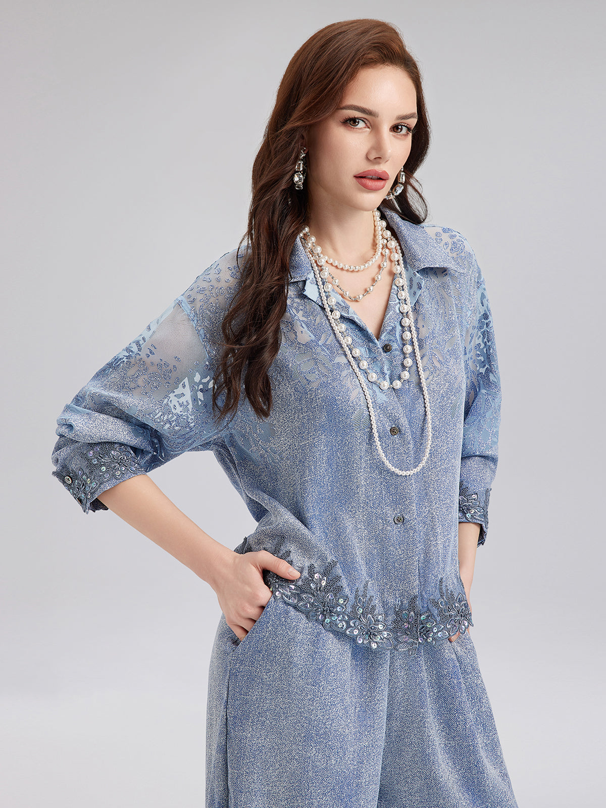 Structured apparel item with clean lines and balanced shape
