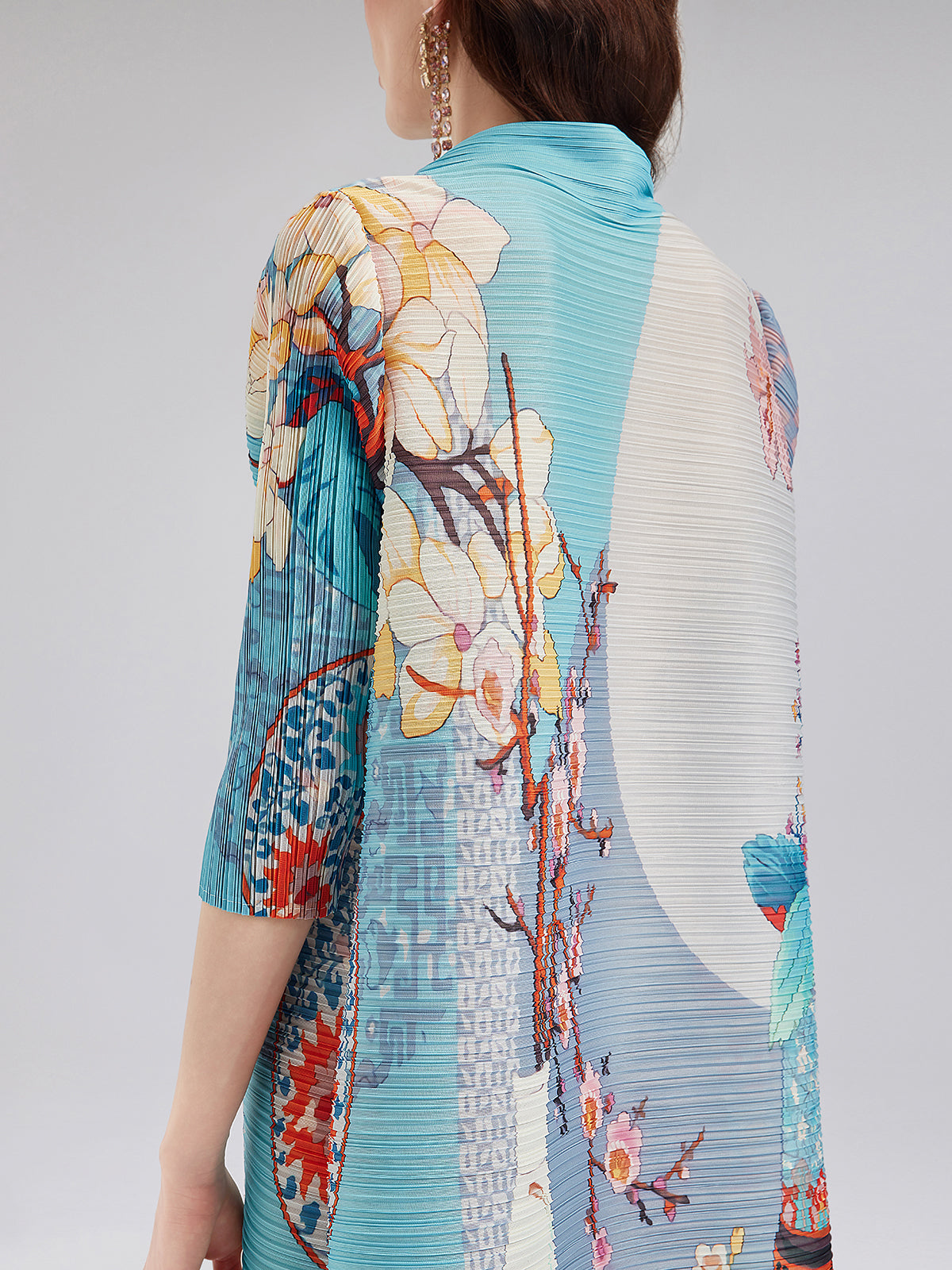 Structured garment with modern silhouette and clean lines