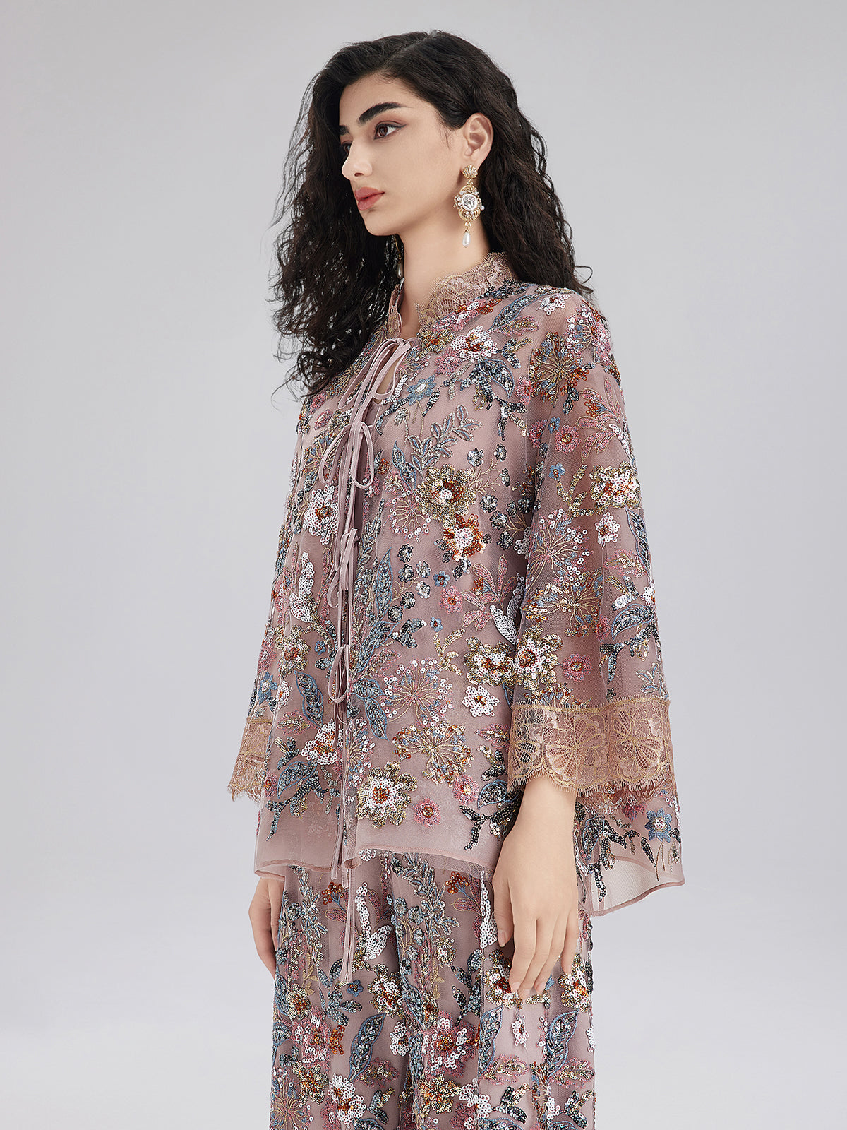 Modern wardrobe piece with soft texture and balanced shape