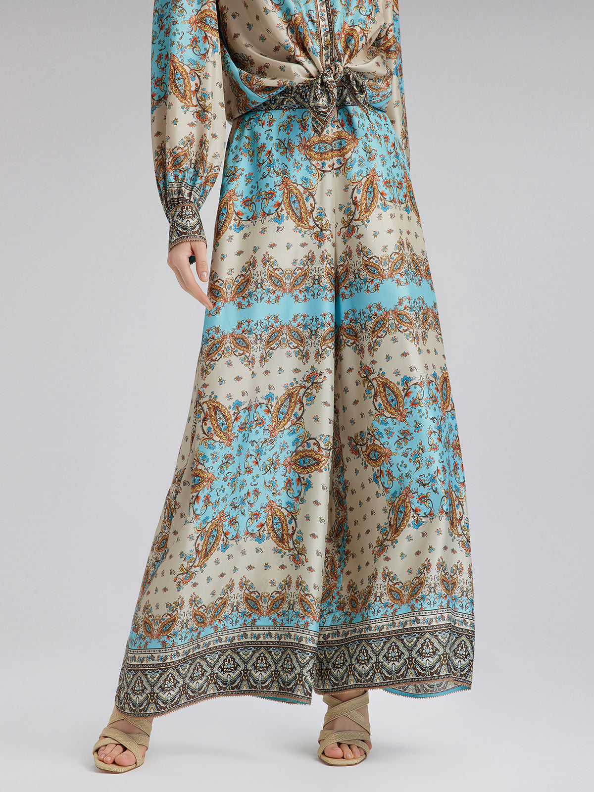 Final Sale | Silk Baroque Court Print Set