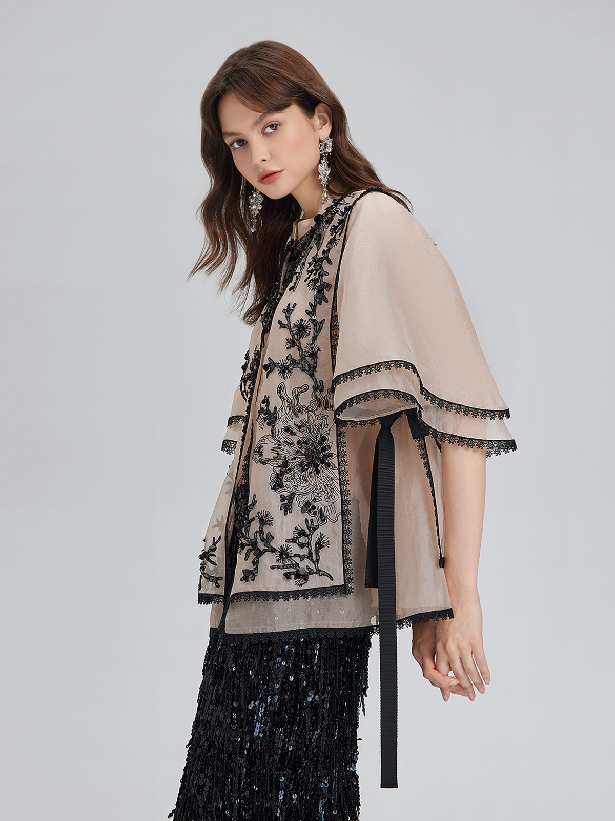 Casual apparel piece with relaxed fit and easy styling