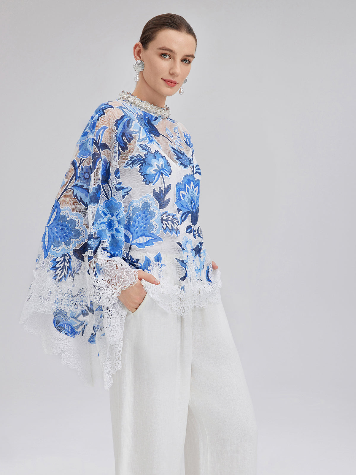 Contemporary garment with clean silhouette and subtle detailing