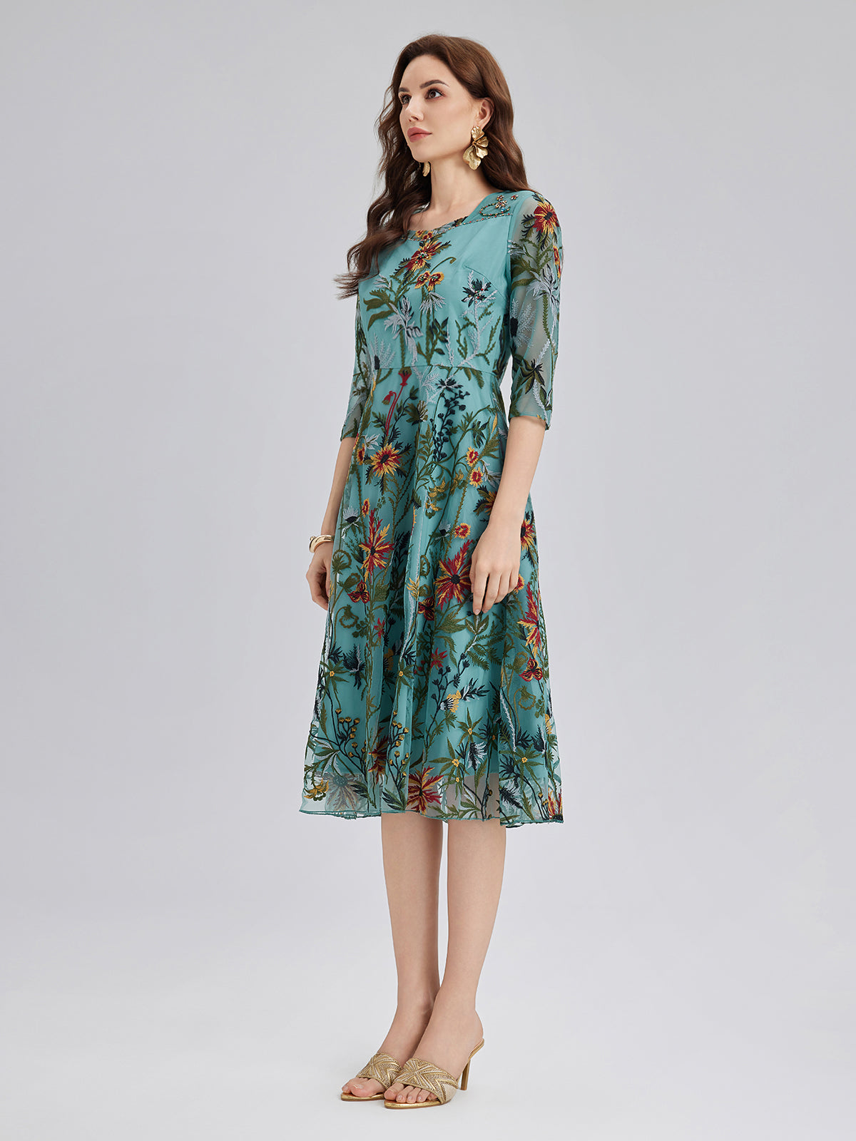 Contemporary garment with structured silhouette and clean finish
