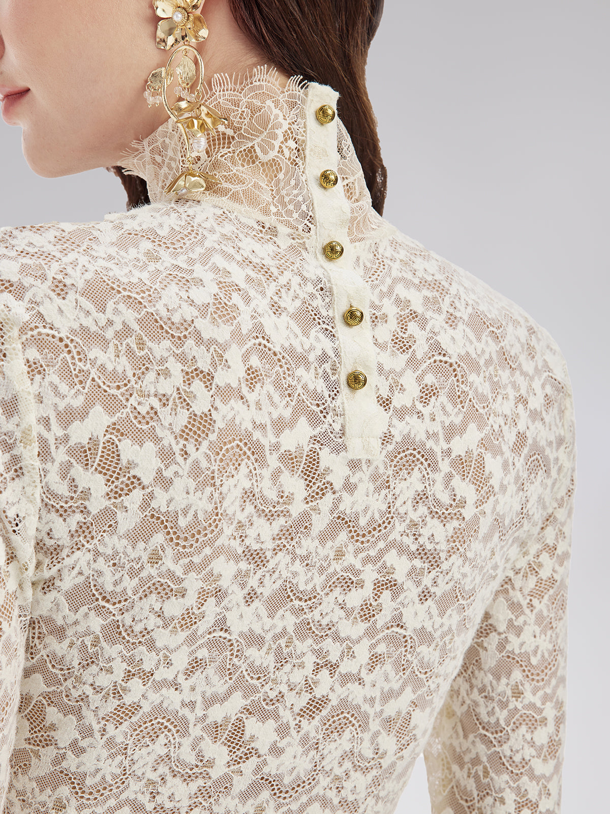 Clean-cut clothing piece with smooth texture and modern silhouette
