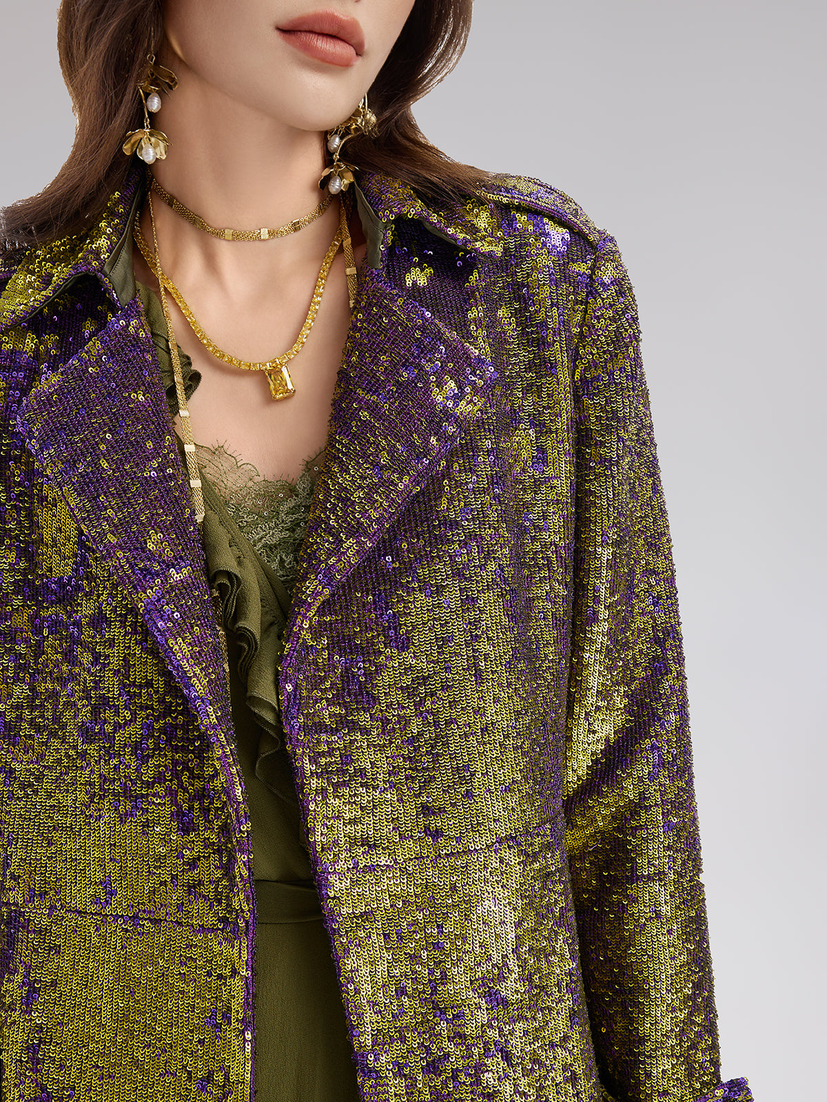 Modern fashion dress with artistic touch