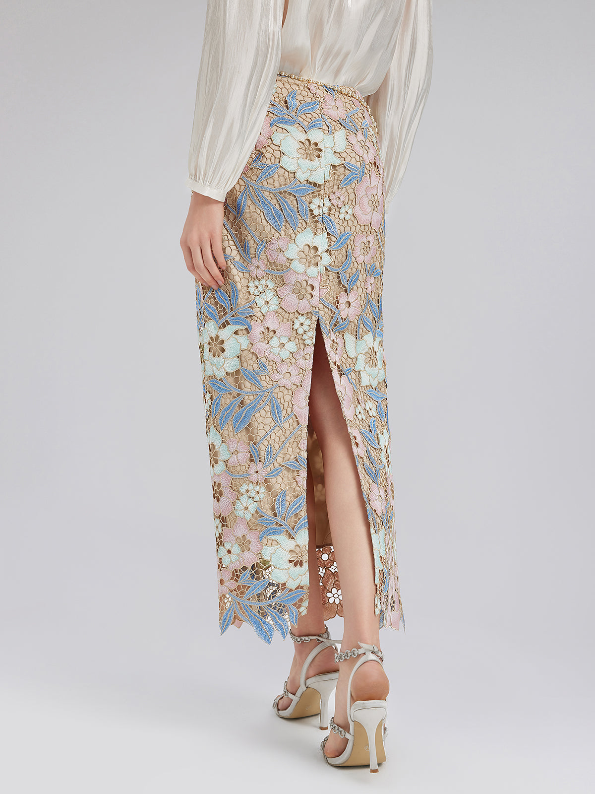 Stylish couture dress with luxury finish