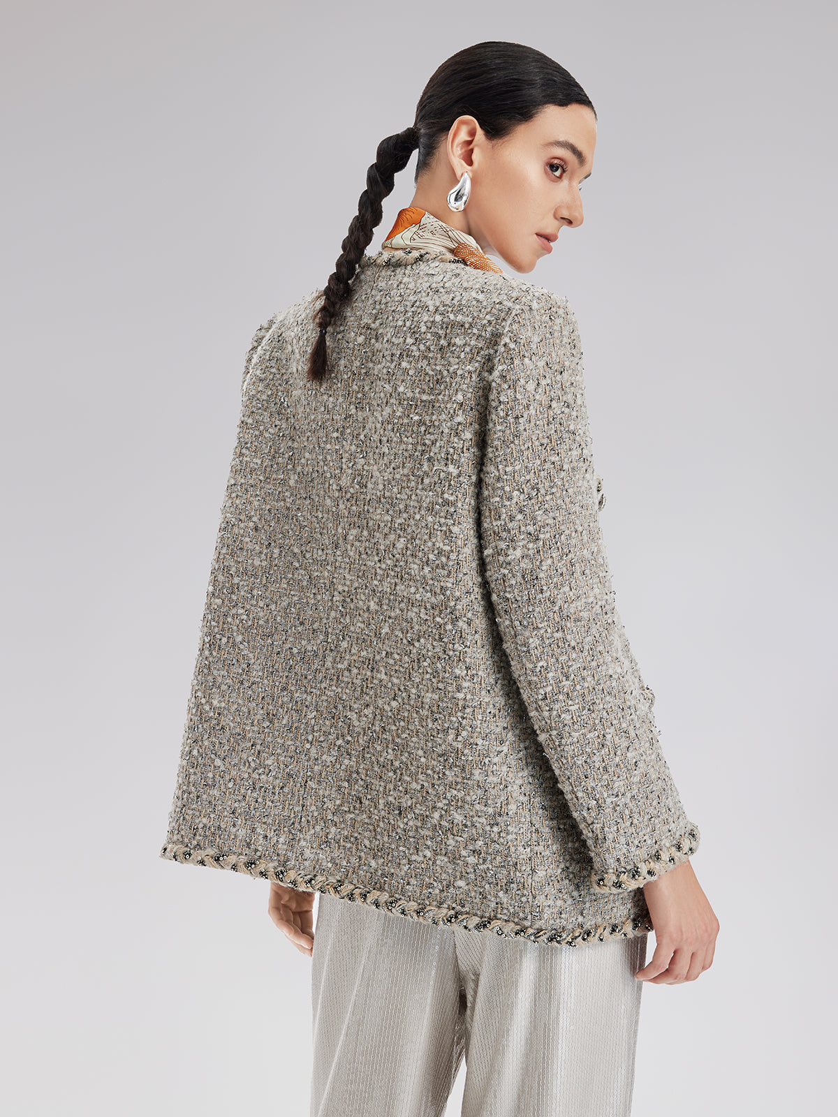 Chic French Tweed Jacket