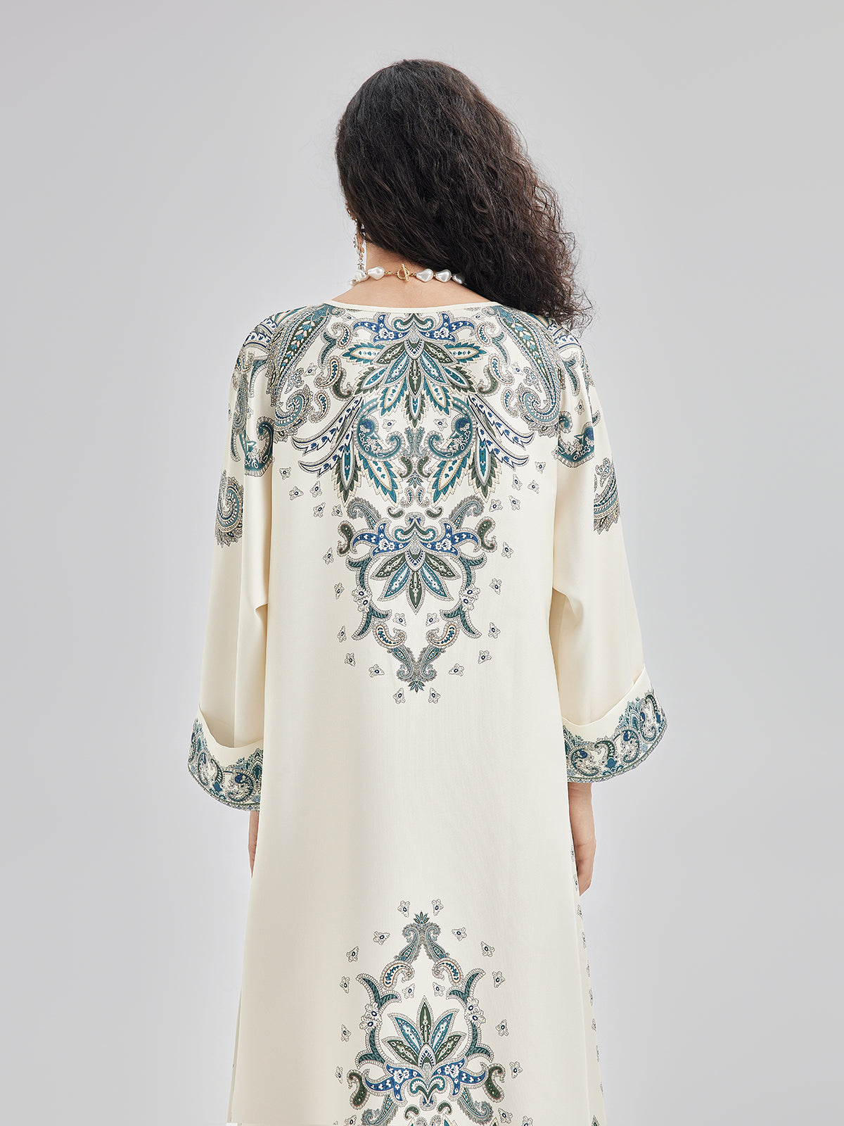Baroque Hand-Beaded Dress