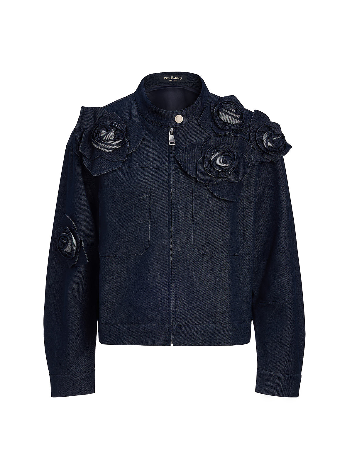 Handcrafted 3D Floral Jacket