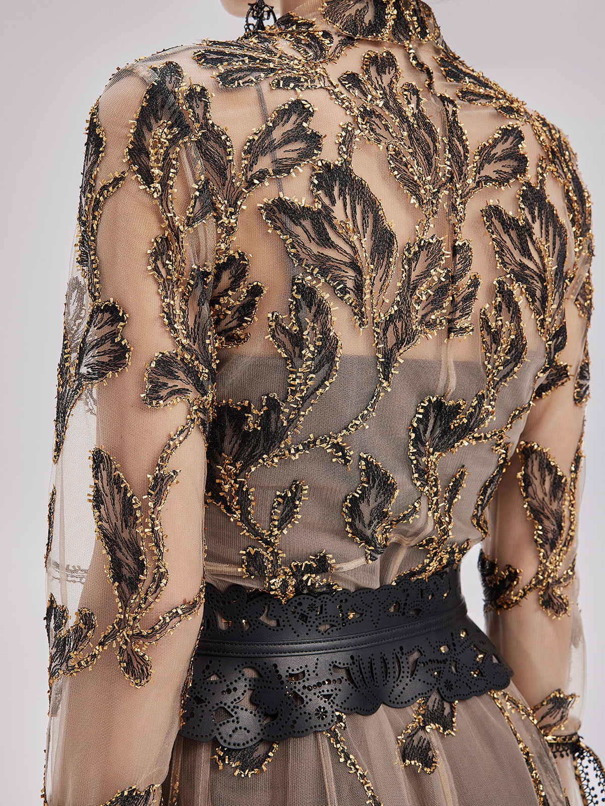 Bohemian Hollow Carved Leather Belt