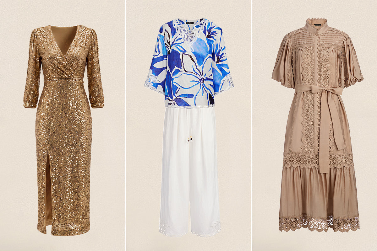 richradiqs sequin dress, floral outfit, and lace midi dress for work, travel, and special occasions