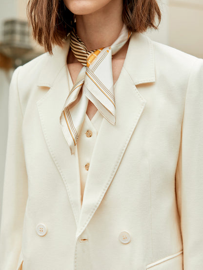 White Wool Coat