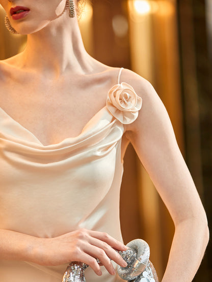 Three-dimensional Rose Cami Dress