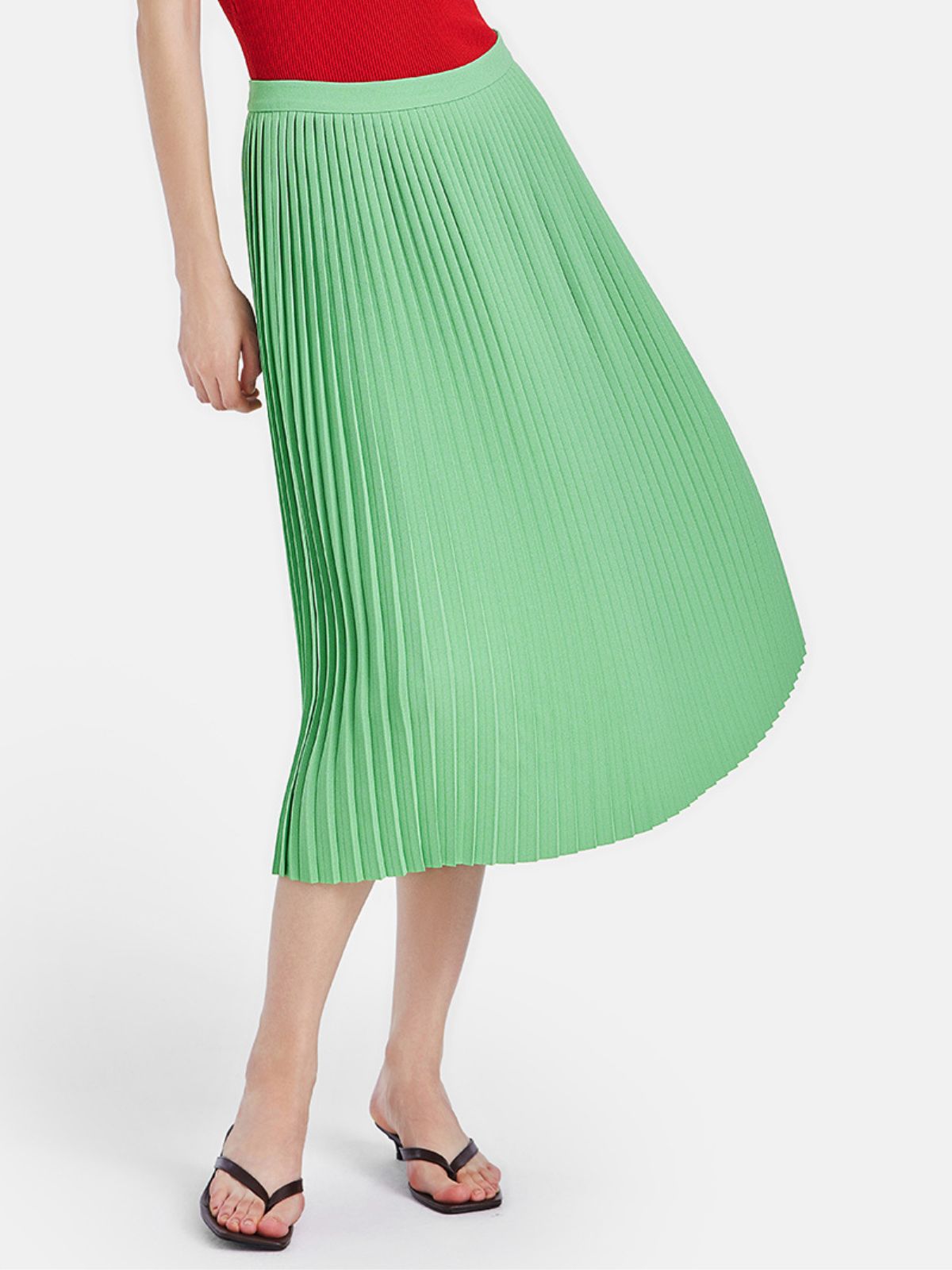 Versatile Pleated Skirt