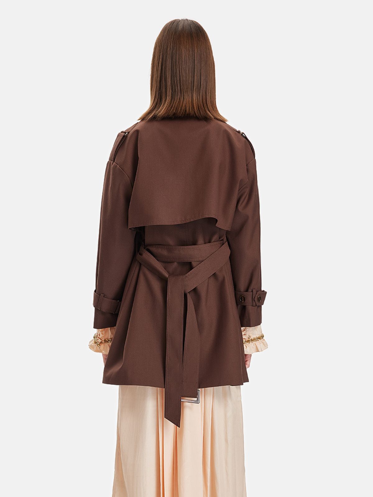 Classic Lapel Oversized Trench Coat