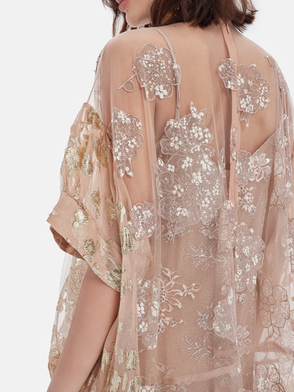 Couture Lace Embroidered Dress