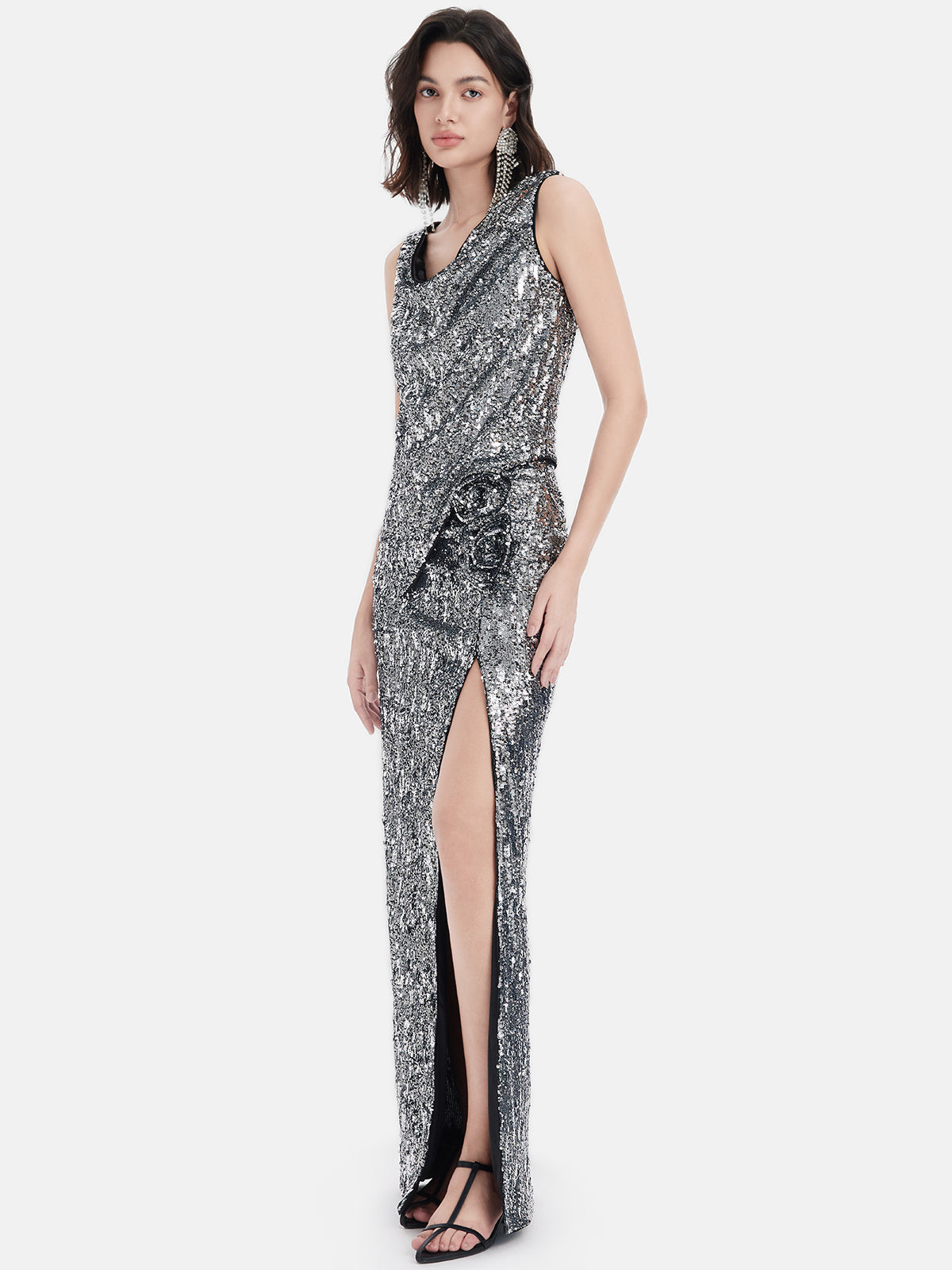 Sequin Free-Spirited Vest