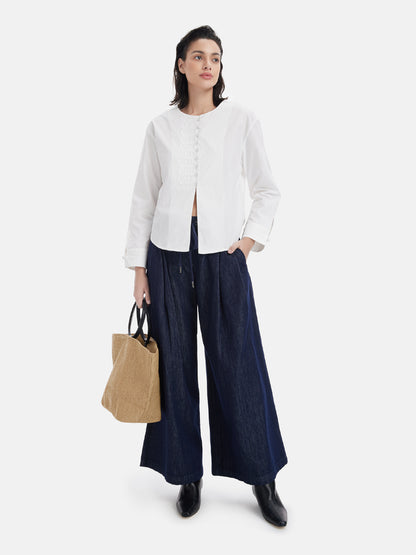 Relaxed Wide-Leg Jeans