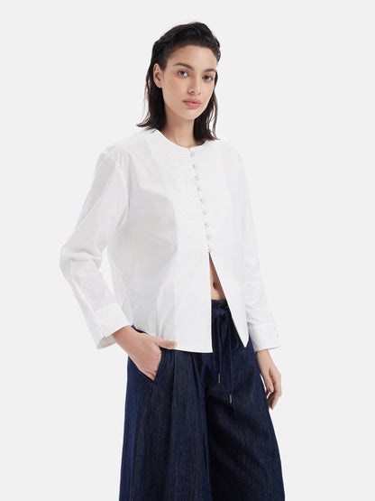 Regal-Inspired Button-Up Shirt