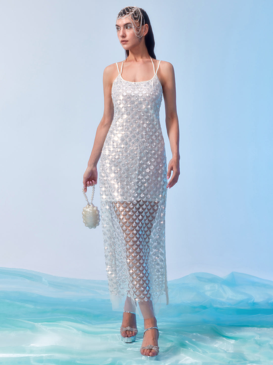 Mermaid Sequin Lightweight Dress