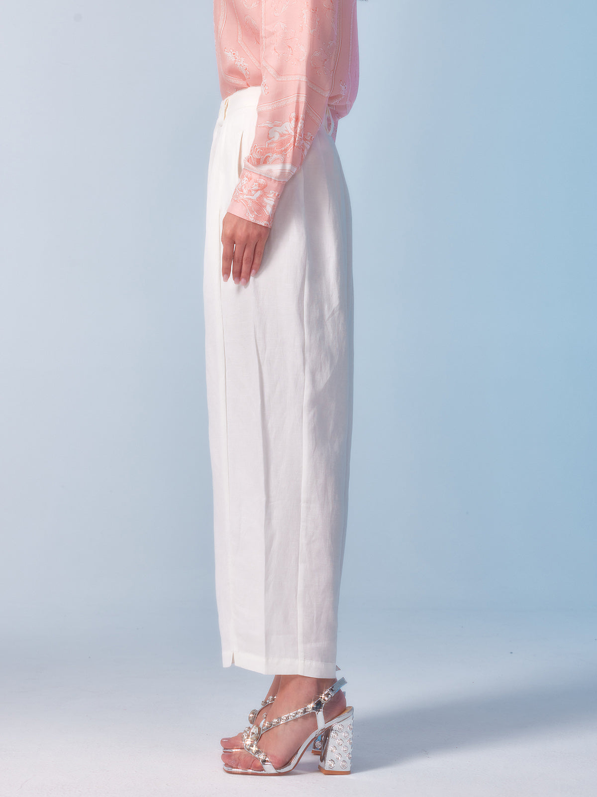 High-quality Linen Wide Leg Pants