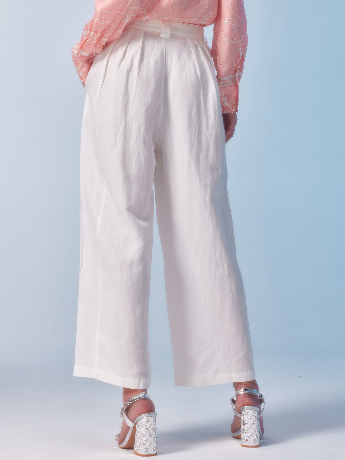 High-quality Linen Wide Leg Pants