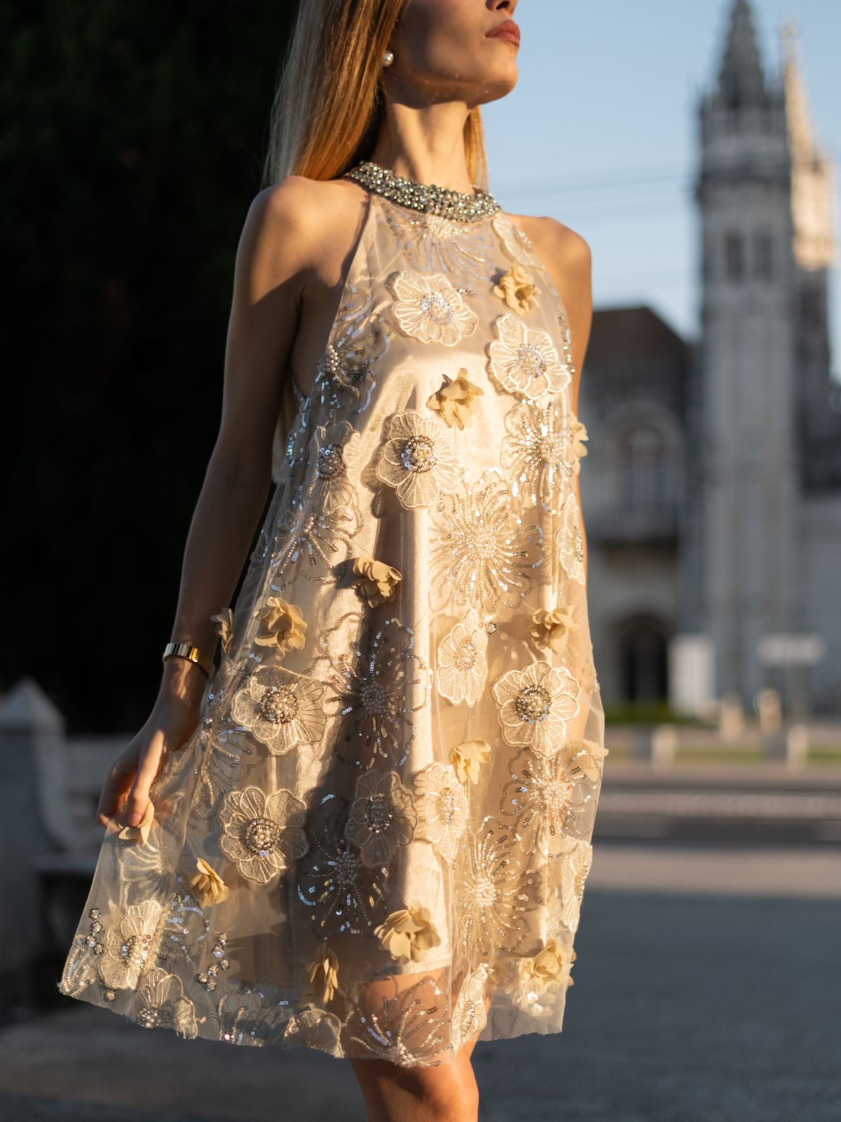 Styled outfit with relaxed proportions and natural movement