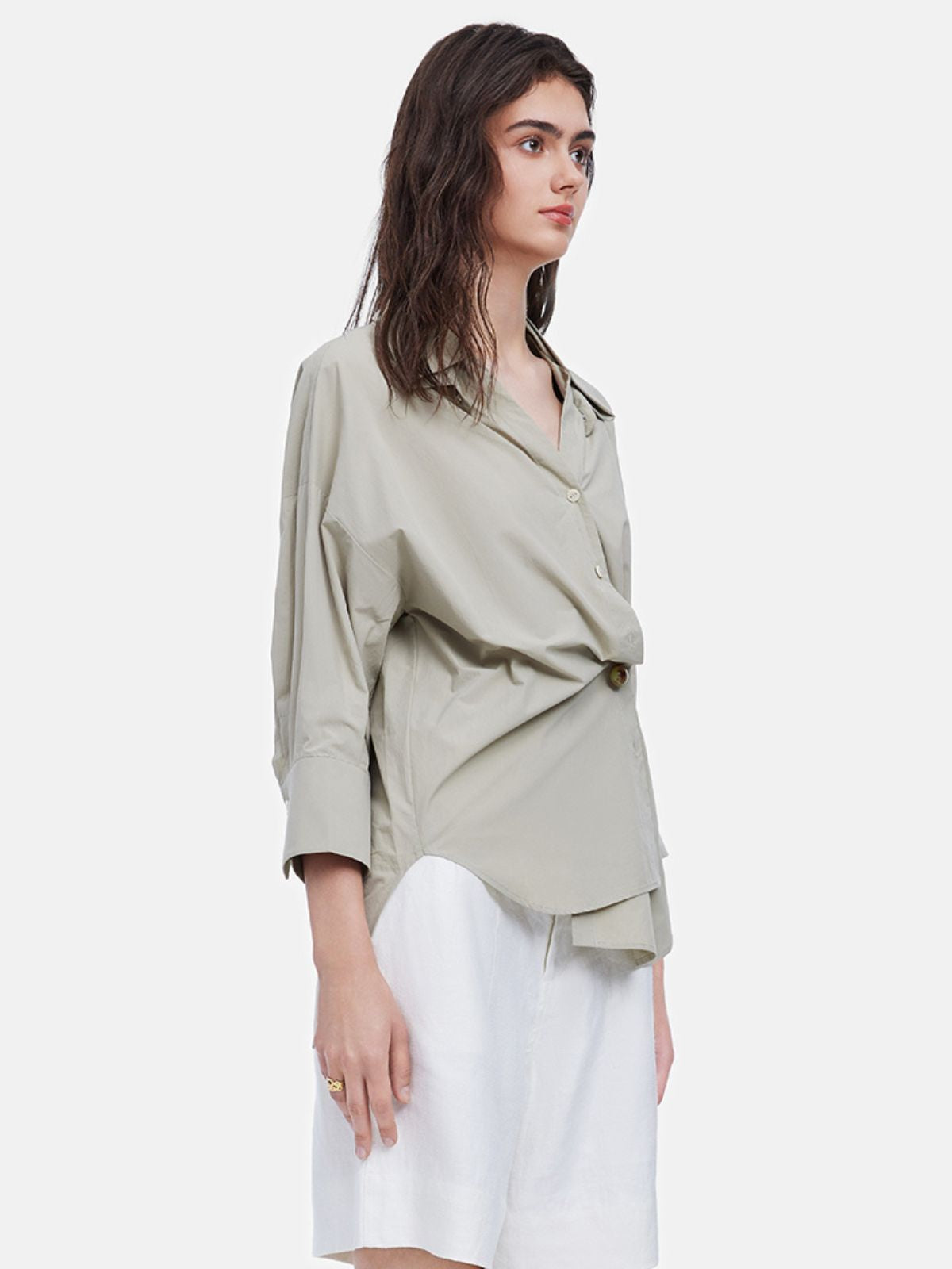 Layered Collar Shirt