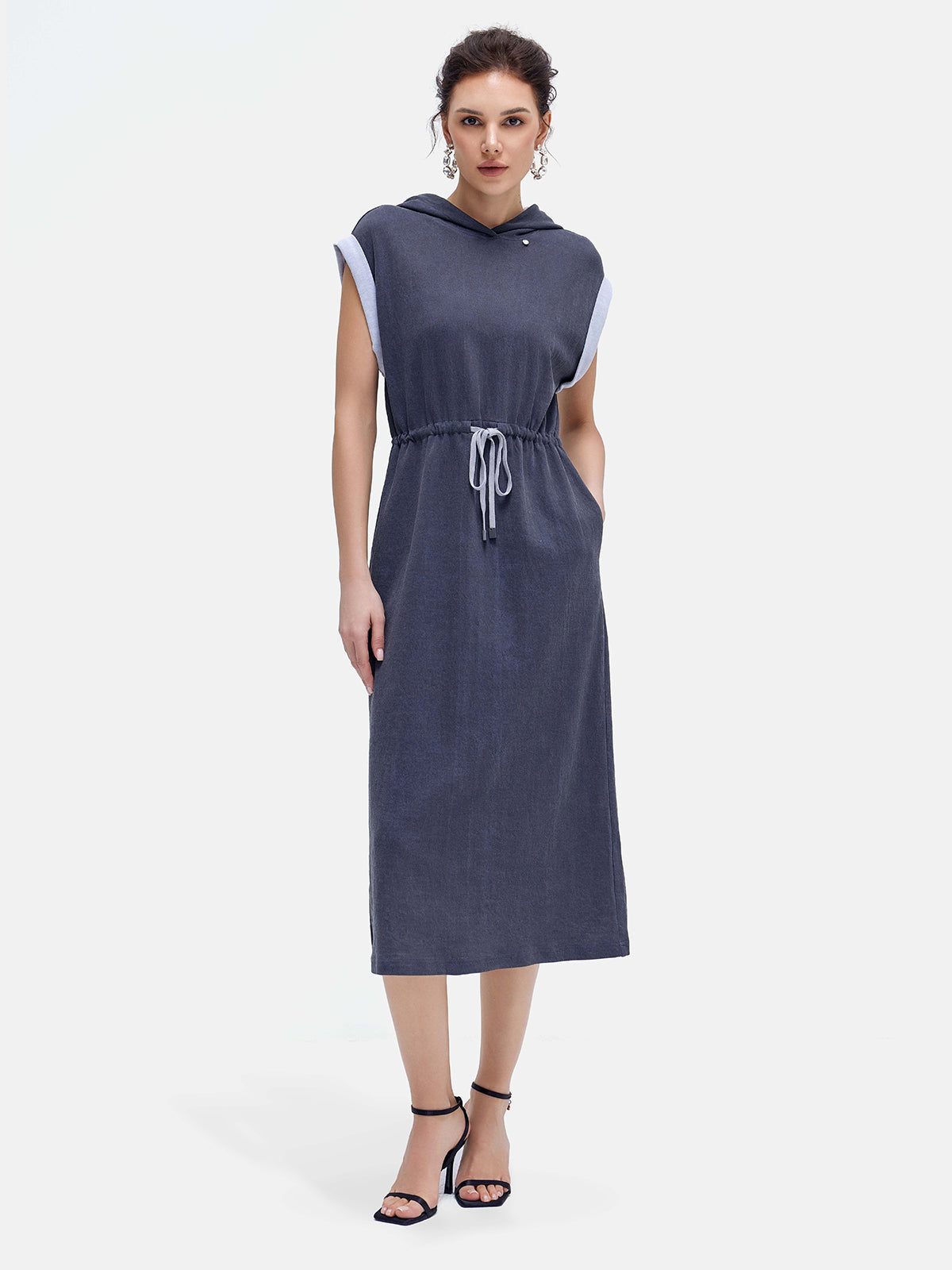 Long-Staple Cotton Knitted Dress