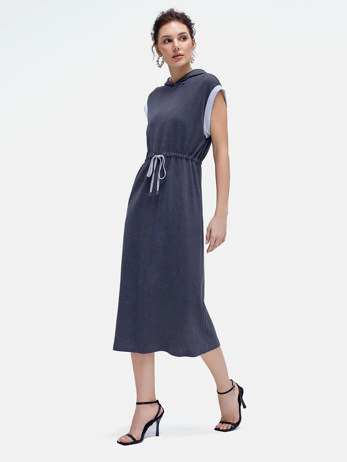 Long-Staple Cotton Knitted Dress