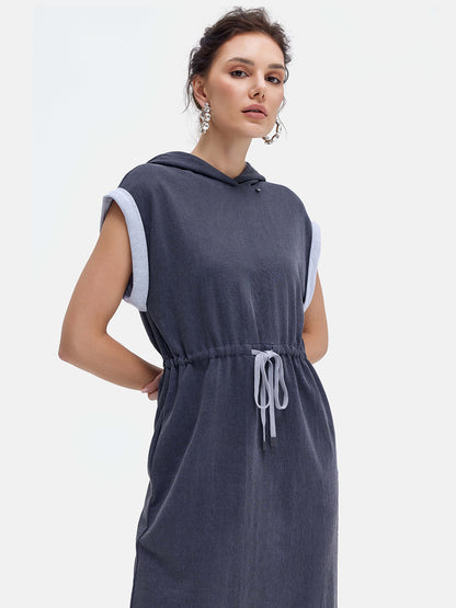 Long-Staple Cotton Knitted Dress