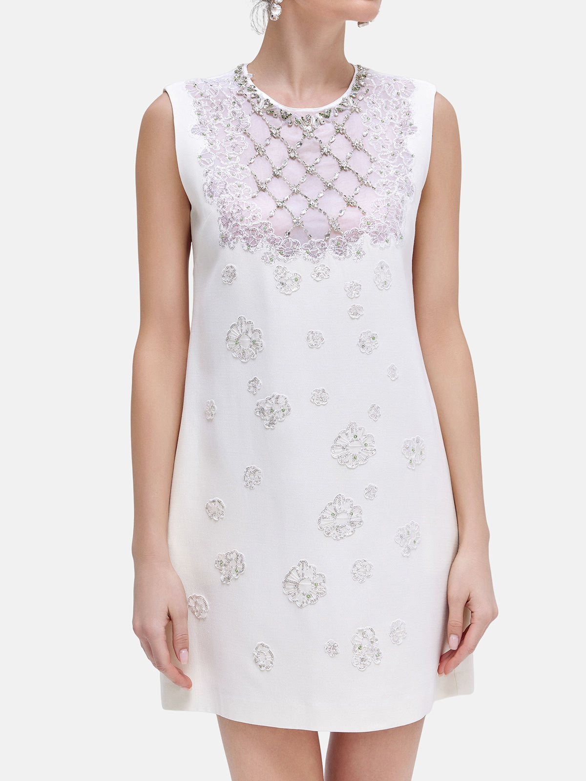 Hand-embroidered Beaded Dress