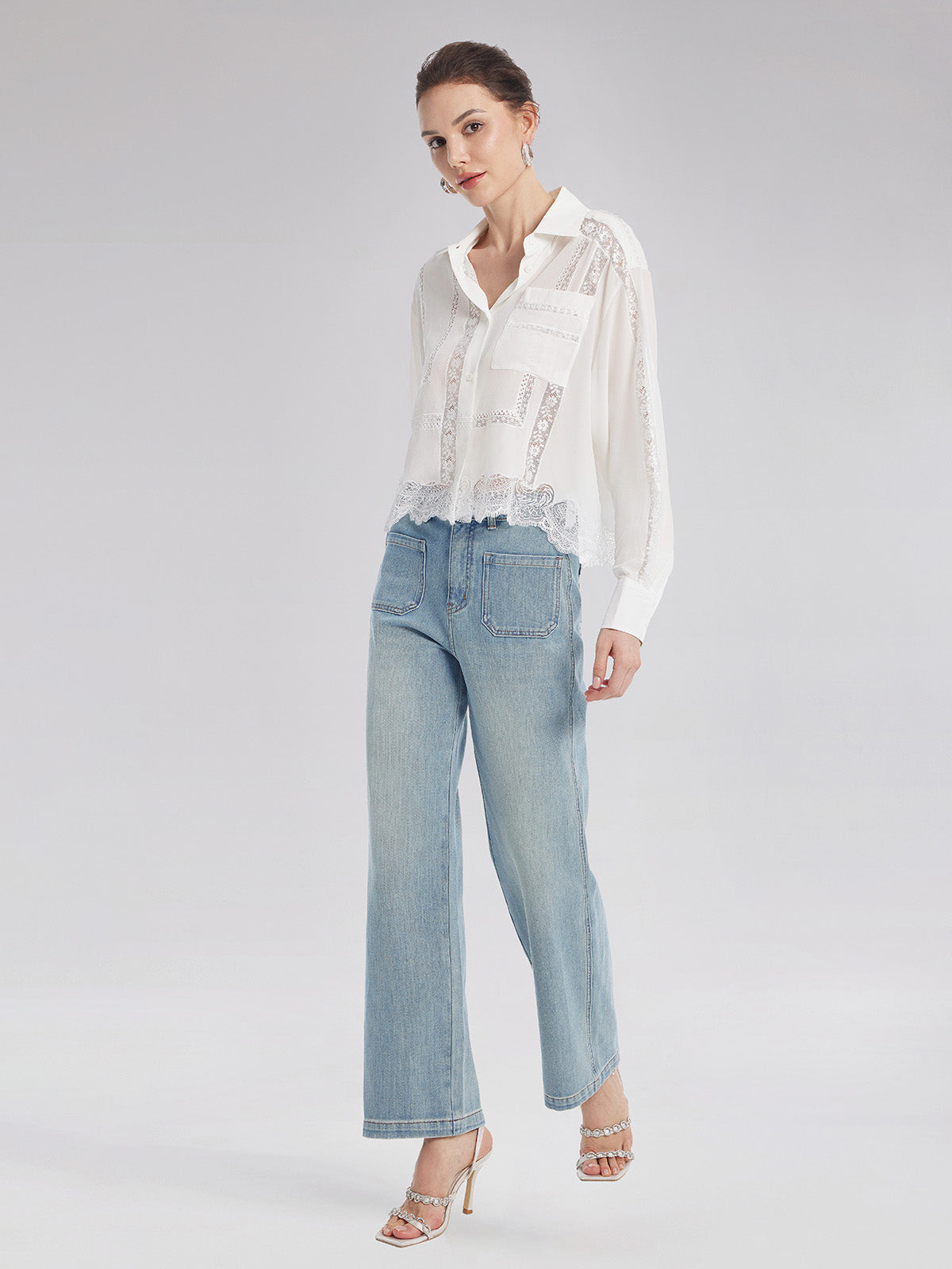 Lifestyle-inspired outfit piece with relaxed and natural styling