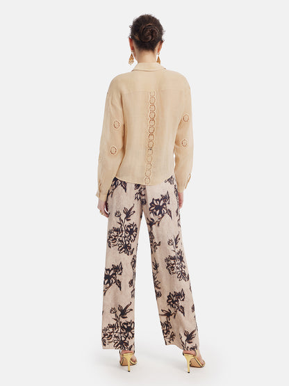 Moroccan-inspired Printed Pants