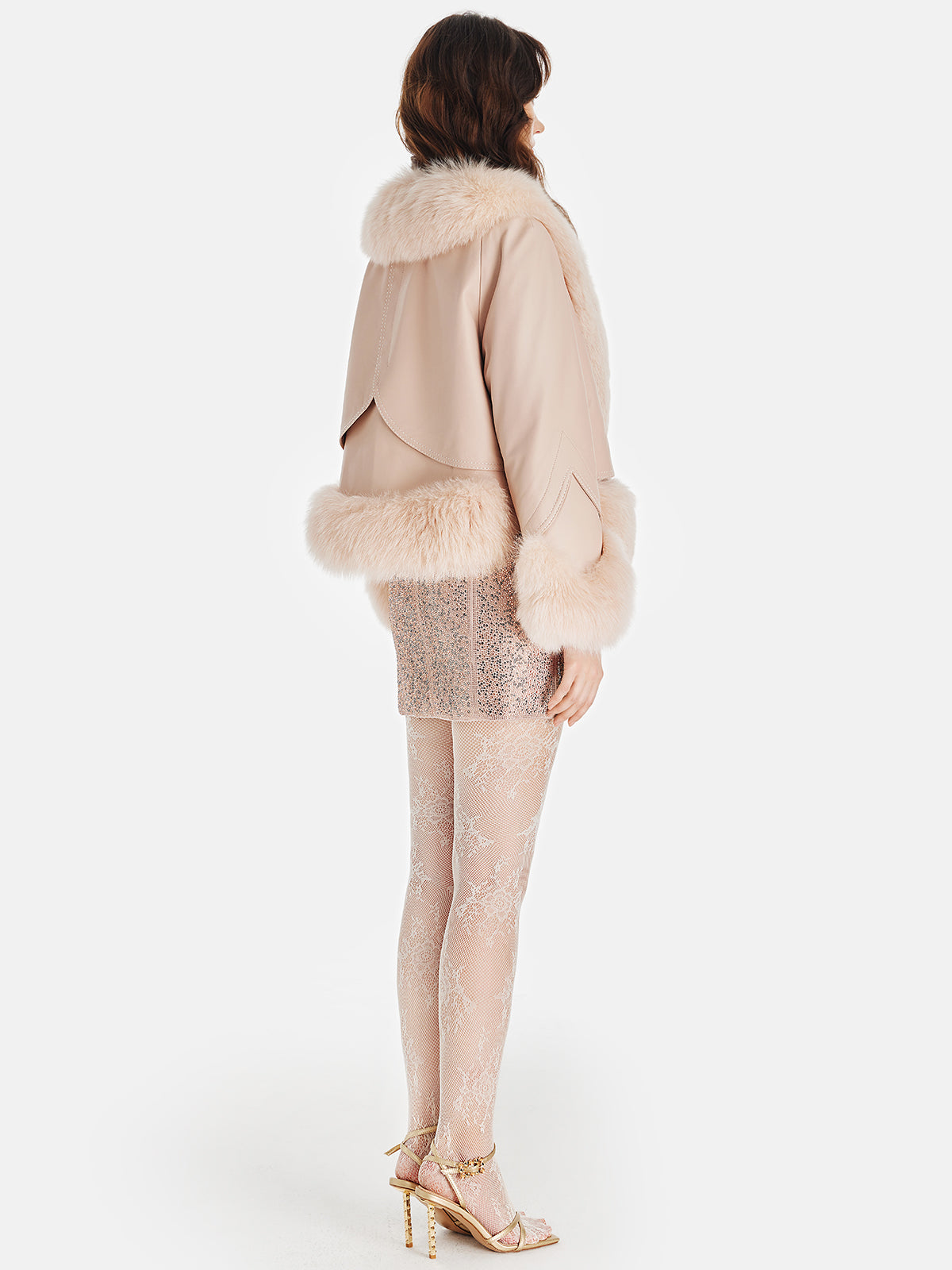 Mink Fur Goose Down Coat